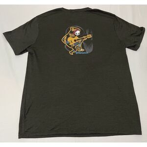 Smartwool Memory Quilt Short Sleeve Shirt Men's Size XXL‎ 2XL Guitar Skeleton